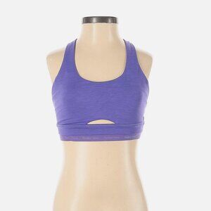 Outdoor Voices TechSweat Thrive Sports Bra Purple Keyhole Yoga Women's Medium